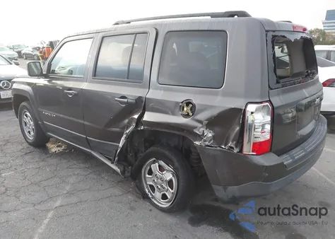 2015 Jeep Patriot Sport из США, поврежденный, VIN 1C4NJPBB7FD362015